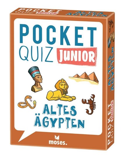 Pocket Quiz junior Altes Ägypten, Jürgen Winzer ; Anton Dietz - Paperback - 9783964553225