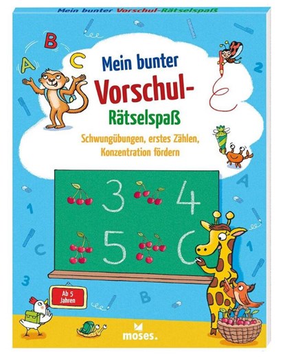 Mein bunter Vorschul-Rätselspaß, Tau Christine - Paperback - 9783964553546