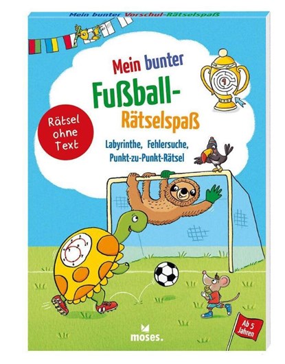 Mein bunter Fußball Rätselspaß, niet bekend - Paperback - 9783964553553