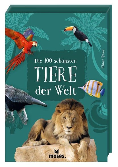 Die 100 schönsten Tiere der Welt, Bärbel Oftring - Paperback - 9783964553829