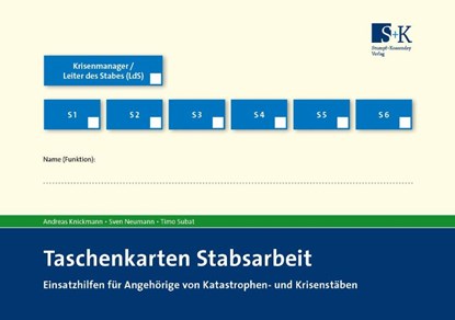 Taschenkarten Stabsarbeit, Andreas Knickmann ; Sven Neumann ; Timo Subat - Paperback - 9783964610638