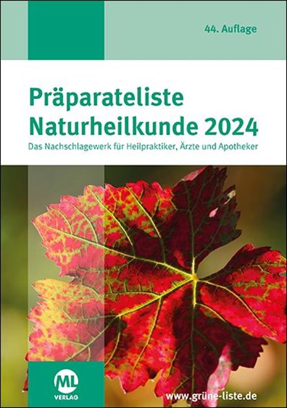 Präparateliste der Naturheilkunde 2024, ML Verlag - Paperback - 9783964746221