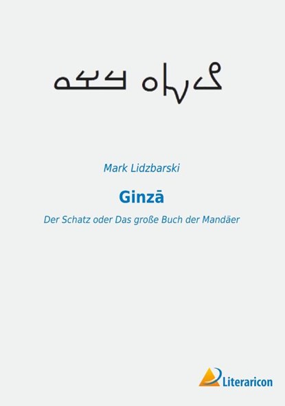 Ginz¿, Mark Lidzbarski - Paperback - 9783965067127