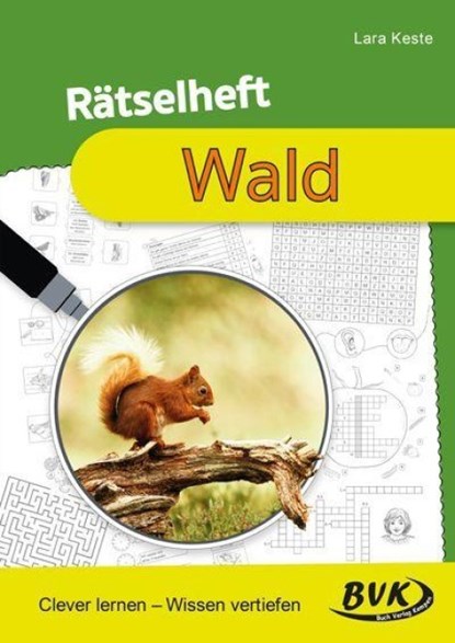 Rätselheft Wald, Lara Keste - Gebonden - 9783965201910