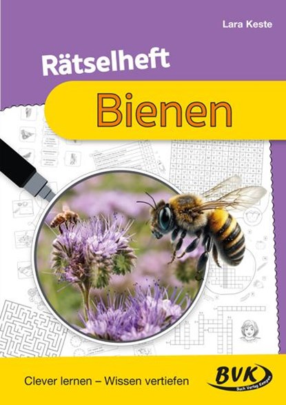 Rätselheft Bienen, Lara Keste - Gebonden - 9783965202252