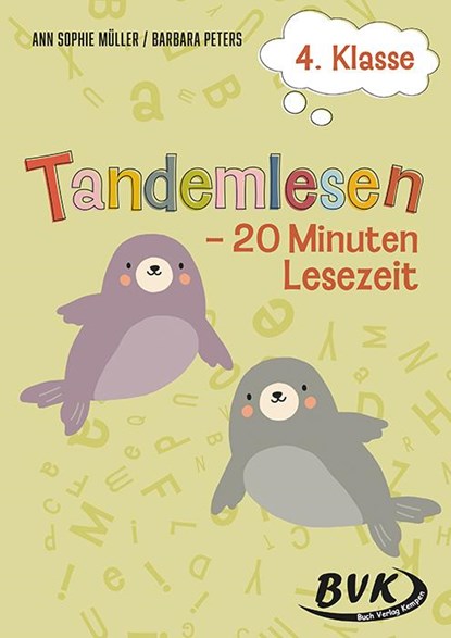 Tandemlesen 4. Klasse, Ann Sophie Müller ; Barbara Peters - Gebonden - 9783965202870