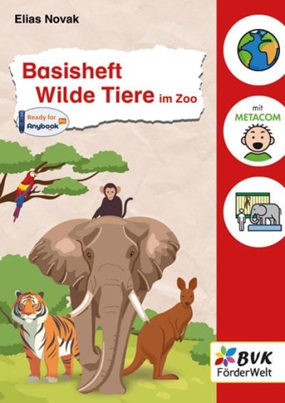 Basisheft Wilde Tiere im Zoo, Elias Novak - Gebonden - 9783965204317
