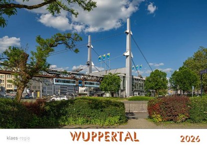 Wuppertal 2026 Bildkalender A4 Spiralbindung, Holger Klaes - Paperback - 9783965352483