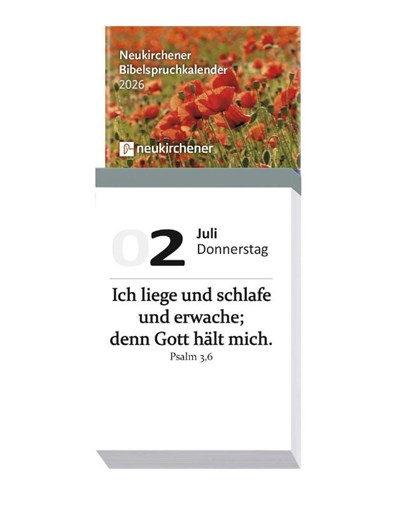 Neukirchener Bibelspruchkalender 2026, Anna Böck - Paperback - 9783965360648