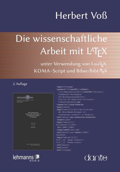 Die wissenschaftliche Arbeit mit LaTeX, Herbert Voß - Paperback - 9783965432178