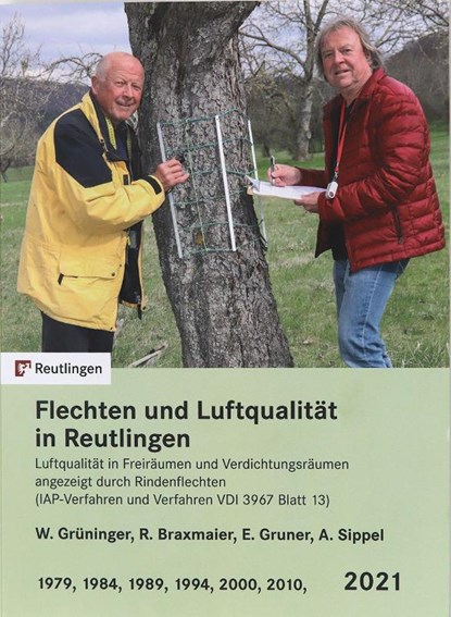 Flechten und Luftqualität in Reutlingen, Werner Grüninger ; Eberhard Gruner ; Achim-Götz Sippel ; Reinhard Braxmaier - Paperback - 9783965551237