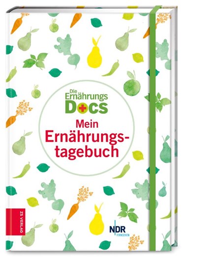 Die Ernährungs-Docs - Mein Ernährungstagebuch, Silja Schäfer ; Matthias Riedl ; Anne Fleck ; Jörn Klasen - Gebonden - 9783965841062