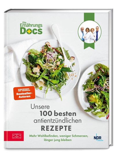 Die Ernährungs-Docs - Unsere 100 besten antientzündlichen Rezepte, Viola Andresen ; Jörn Klasen ; Matthias Riedl ; Silja Schäfer - Gebonden - 9783965844193