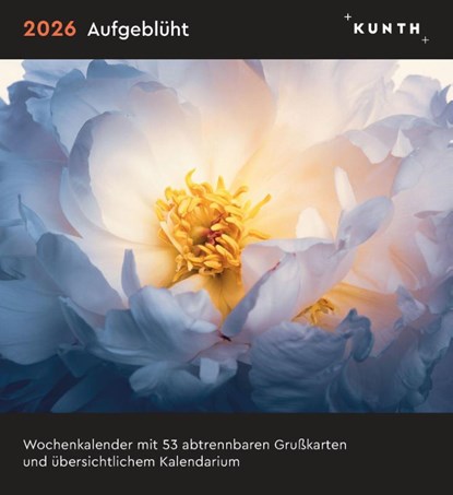 Aufgeblüht - KUNTH Postkartenkalender 2026, niet bekend - Paperback - 9783965914384