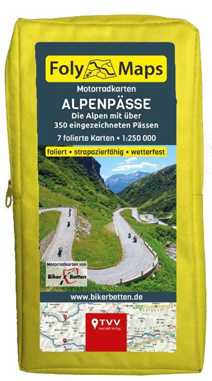 FolyMaps-Set Alpenpässe SPEZIAL, niet bekend - Gebonden - 9783965990555