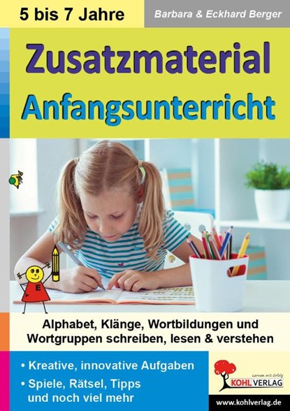 Zusatzmaterial Anfangsunterricht, Barbara Berger ; Eckhard Berger - Paperback - 9783966241304