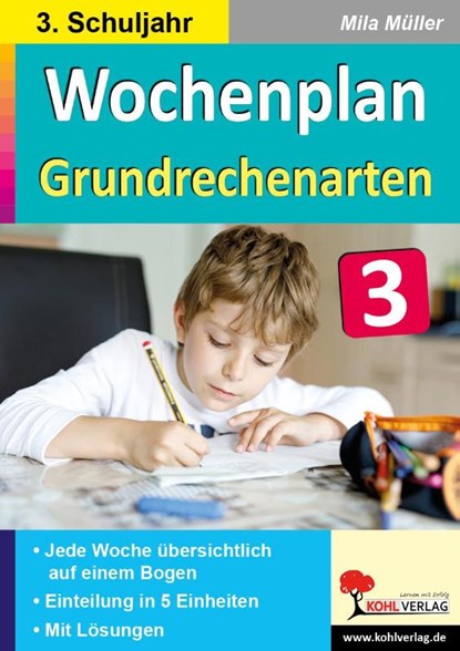 Wochenplan Grundrechenarten / Klasse 3, Mila Müller - Paperback - 9783966241571