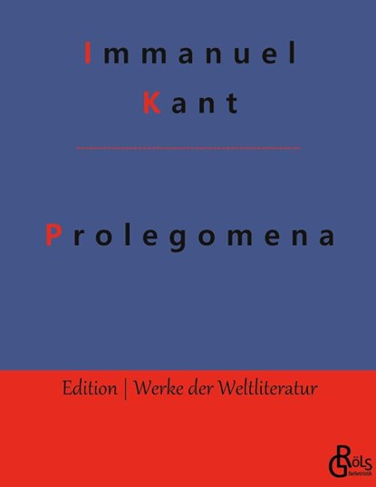 Prolegomena, Immanuel Kant - Gebonden - 9783966378864