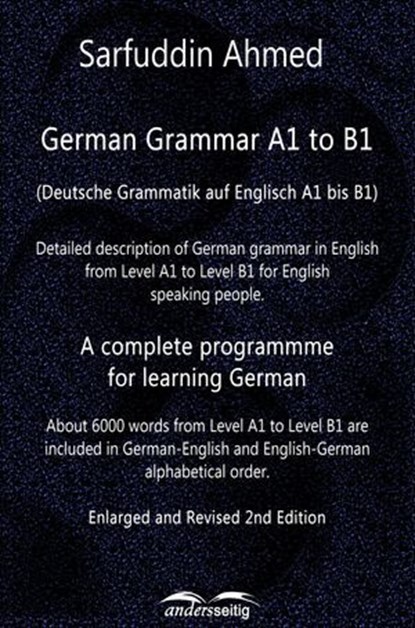 German Grammar A1 to B1, Sarfuddin Ahmed - Ebook - 9783966513500