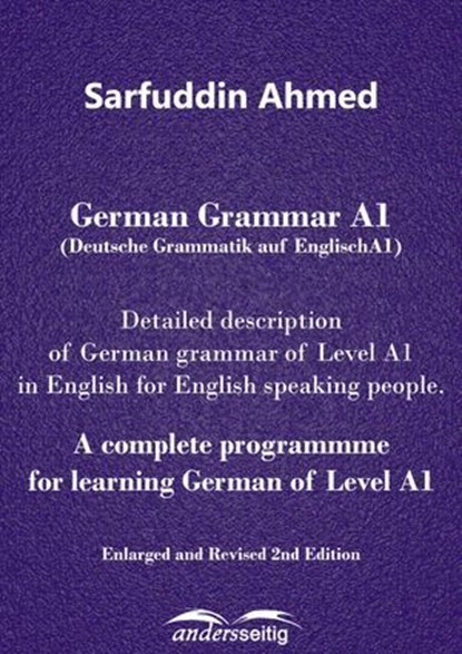 German Grammar A1, Sarfuddin Ahmed - Ebook - 9783966513722