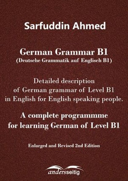 German Grammar B1, Sarfuddin Ahmed - Ebook - 9783966513746