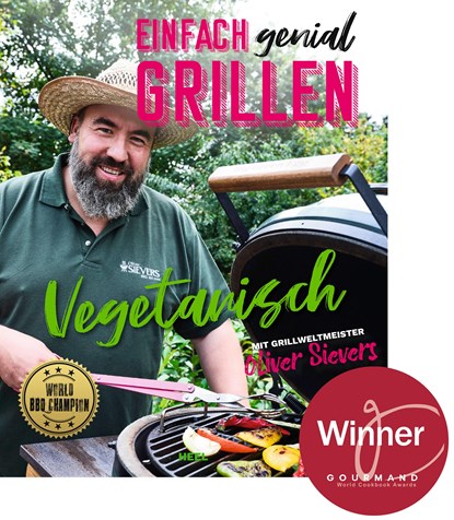 Einfach genial grillen - Vegetarisch, Oliver Sievers - Paperback - 9783966643498