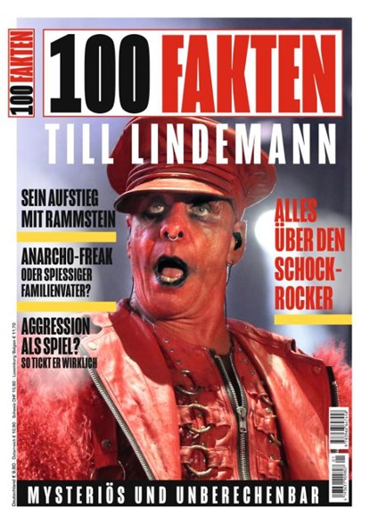 100 Fakten: Till Lindemann, Michael Fuchs-Gamböck ; Jens-Uwe Berndt - Paperback - 9783966647458