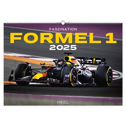 Formule 1 kalender  2025, niet bekend - Paperback - 9783966648158