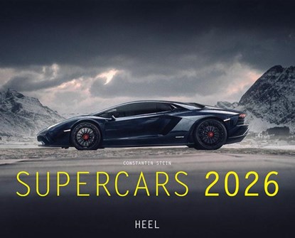 Supercars Kalender 2026, Constantin Stein - Paperback - 9783966649360