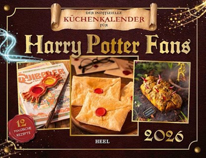 Der inoffizielle Küchenkalender für Harry Potter Fans 2026, Tom Grimm - Paperback - 9783966649902
