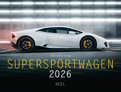 Supersportwagen Kalender 2026 Eintragkalender, Constantin Stein - Paperback - 9783966649971