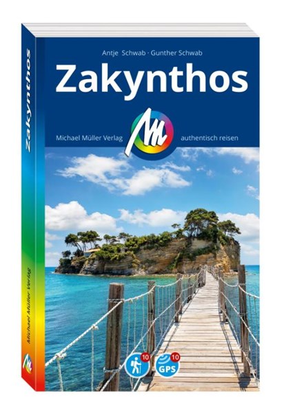 MICHAEL MÜLLER Reiseführer Zakynthos, Gunther Schwab ; Antje Schwab - Paperback - 9783966855150