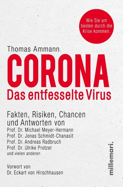 Corona. Das entfesselte Virus, Thomas Ammann - Paperback - 9783967060386