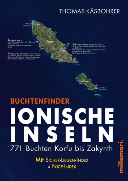 Buchtenfinder Ionische Inseln - Ausgabe 2026, Thomas Käsbohrer - Paperback - 9783967061192