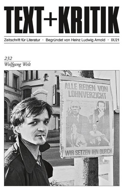 Wolfgang Welt, Heinz Ludwig Arnold - Paperback - 9783967075441