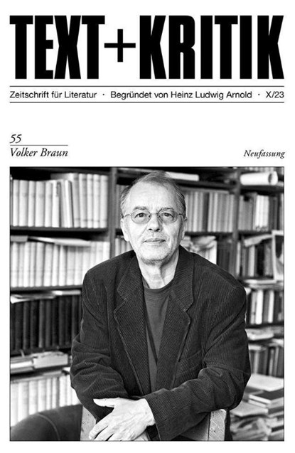 Volker Braun, Heinz Ludwig Arnold - Paperback - 9783967078749