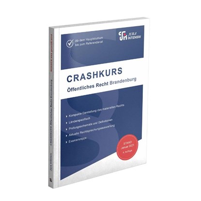 CRASHKURS Öffentliches Recht - Brandenburg, Dirk Kues - Paperback - 9783967121810