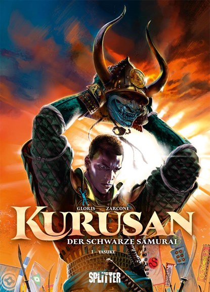 Kurusan - der schwarze Samurai. Band 1, Thierry Gloris - Gebonden - 9783967921564