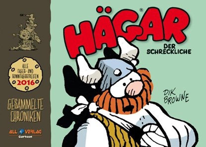 Hägar - Gesammelte Chroniken 2016, Dik Browne - Gebonden - 9783968042374