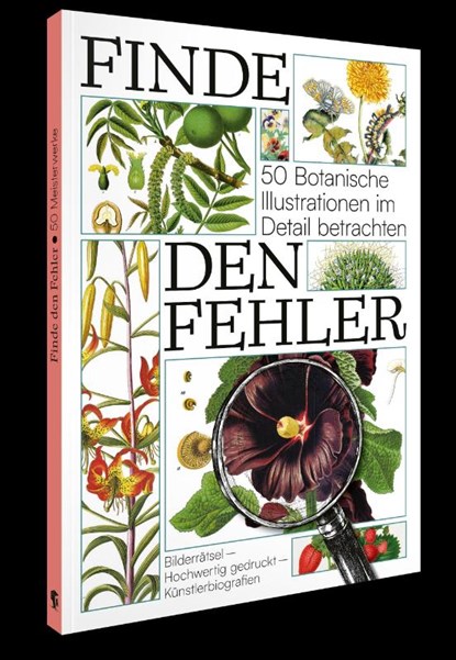 Finde den Fehler - 50 Botanische Illustrationen, niet bekend - Paperback - 9783968491714