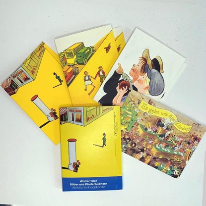Walter Trier - Acht Kunst-Klappkarten, niet bekend - Paperback - 9783968492056