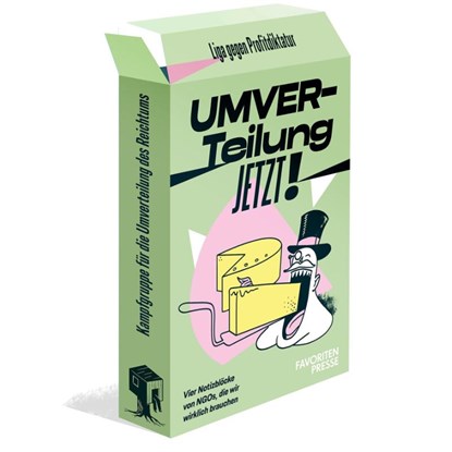 Notizblock-Set - Umverteilung jetzt, niet bekend - Paperback - 9783968492575