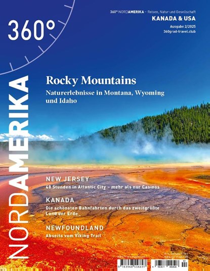 360° NordAmerika - Ausgabe 2/2025, 360° Medien - Paperback - 9783968556697