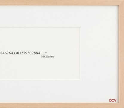 MK Kaehne - ¿ = 3,14159, Anemone Vostell ; Brigitte Werneburg - Gebonden - 9783969122044