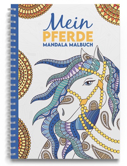 Mein Pferde Mandala Malbuch, Christoph Alexander - Paperback - 9783969668955