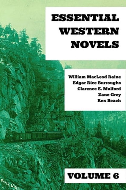 Essential Western Novels - Volume 6, William MacLeod Raine ; Edgar Rice Burroughs ; Clarence E. Mulford ; Zane Grey ; Rex Beach ; August Nemo - Ebook - 9783969697665