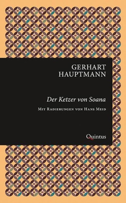 Der Ketzer von Soana, Gerhart Hauptmann - Gebonden - 9783969820124