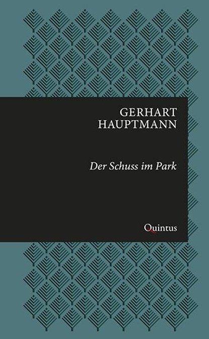 Der Schuss im Park, Gerhart Hauptmann - Gebonden - 9783969820414