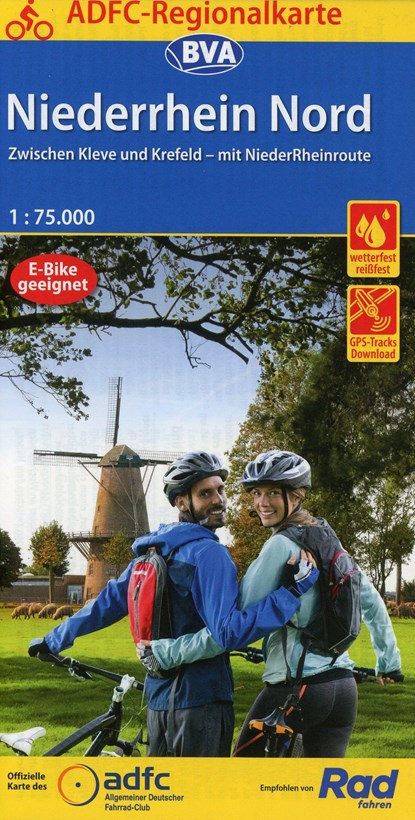 Niederrhein Nord fietskaart, niet bekend - Overig - 9783969900178