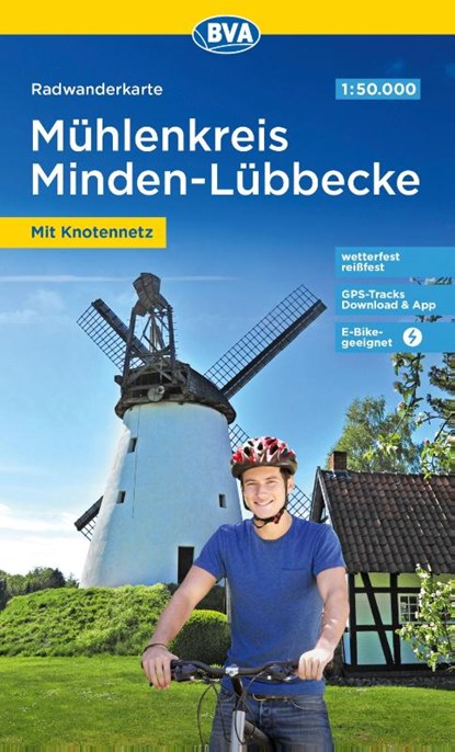 Radwanderkarte BVA Radwandern im Mühlenkreis Minden-Lübbecke 1:50.000, reiß- und wetterfest, GPS-Tracks Download, BVA BikeMedia GmbH ; Minden Kreis Minden-Lübbecke - Gebonden - 9783969901304
